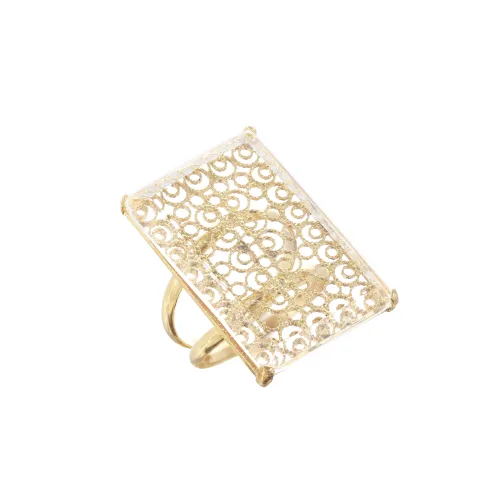 Image Silver Filigree Ring
