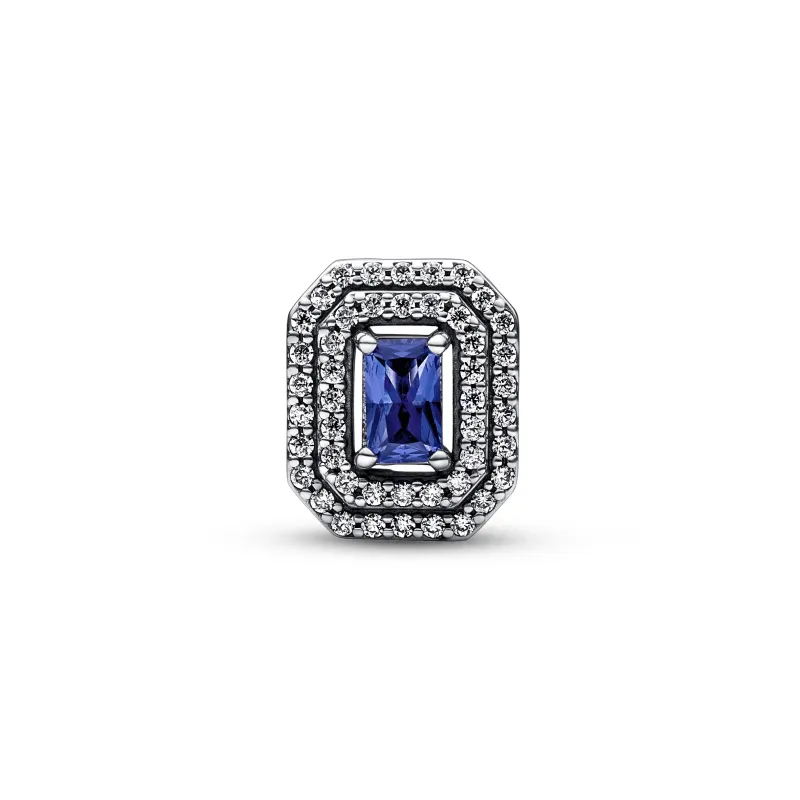 Pandora Conta Blue Sparkling Levelled Rectangular 792385C01