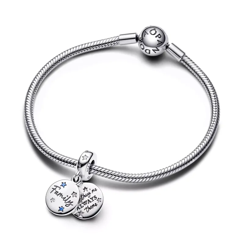 Pandora Conta Pendente Dupla Family Love 792987C01