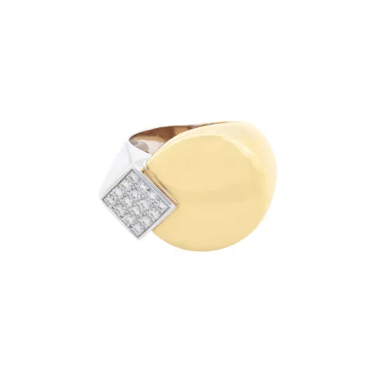 Marcolino Ring Fredkiss Yellow Gold 4B0240