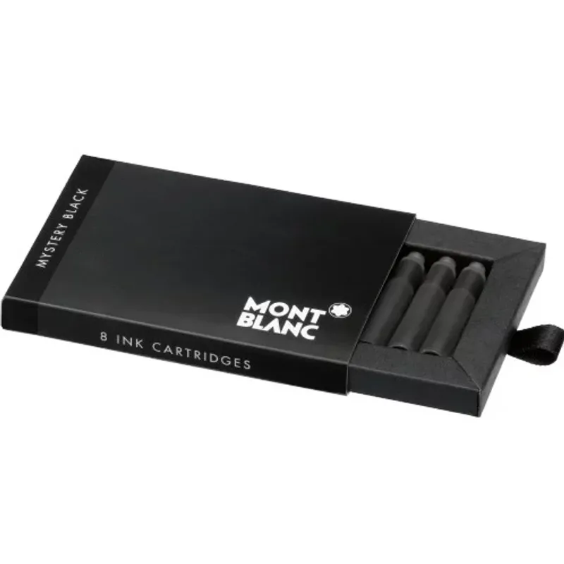 Montblanc Cartuxos de Tinta Mytery Black 1Pack=8Cartr 105191