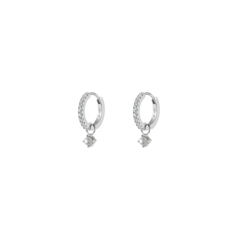 Unike Argolas Pearls Silver II UK.AR.1204.0045