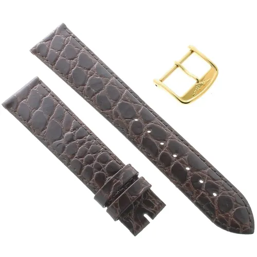Image Braceletes  Longines Pele Castanha Extrafina