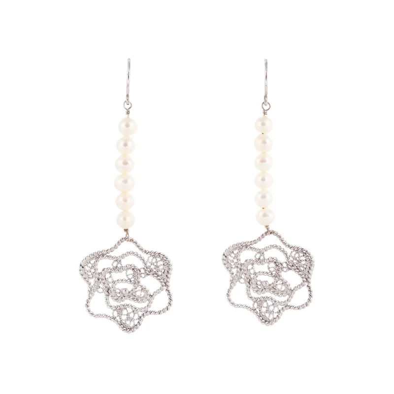 Marcolino Par de Brincos Filigrana em Prata 10BR-PB0022P