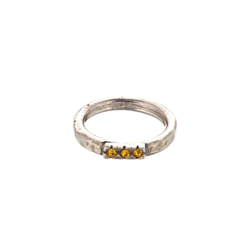 Marcolino Aliança Carmela Del Pizzo Em Prata AN406