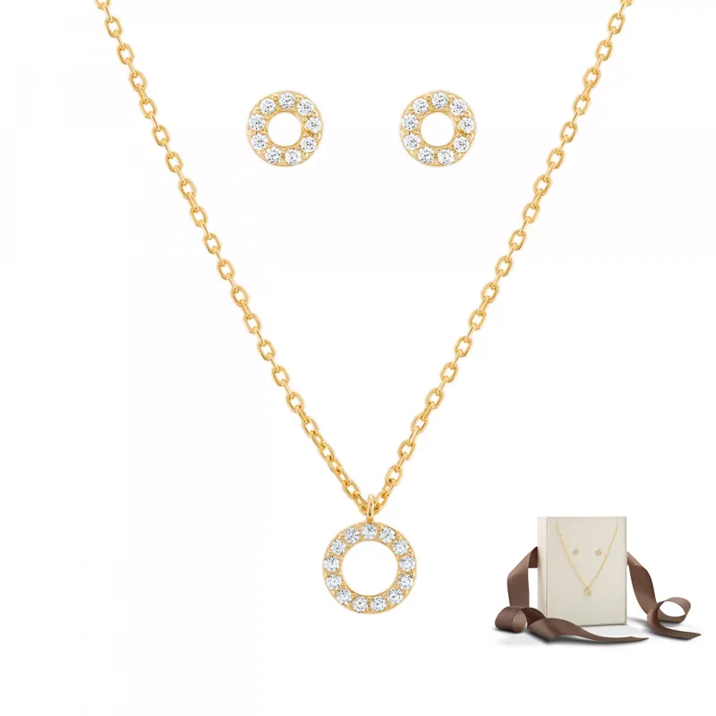 Unike Conjunto Classy Circle Golden UK.PK.1204.0022