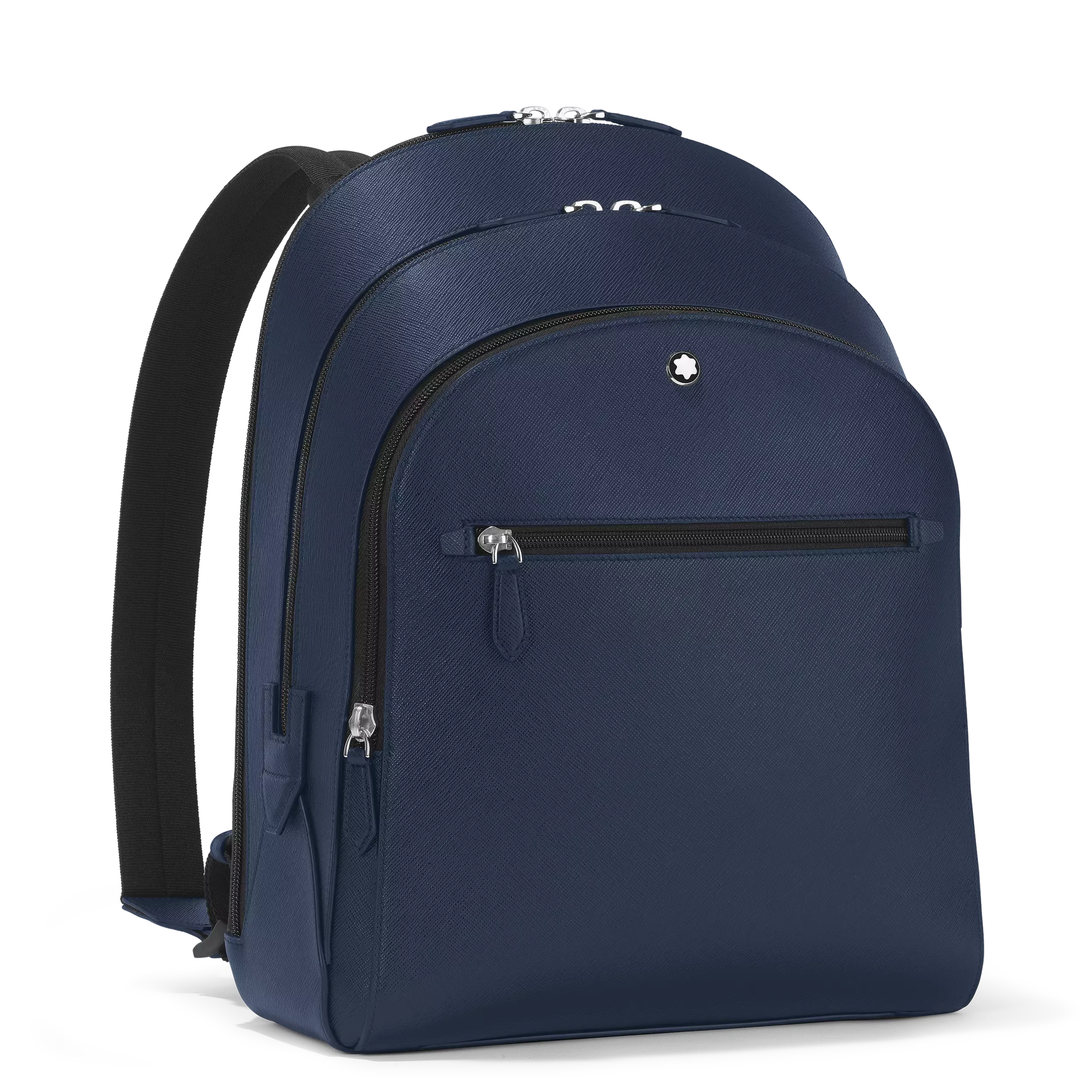 Imagem Mochila média com 3 compartimentos em couro Sartorial