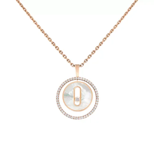 Imagem Colar Lucky Move Ouro Rosa com Diamantes