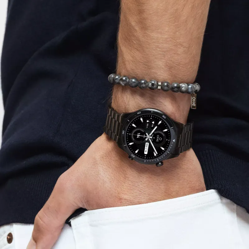 One Smartwatch Men Alphacall Black Links OSW0100BL41J