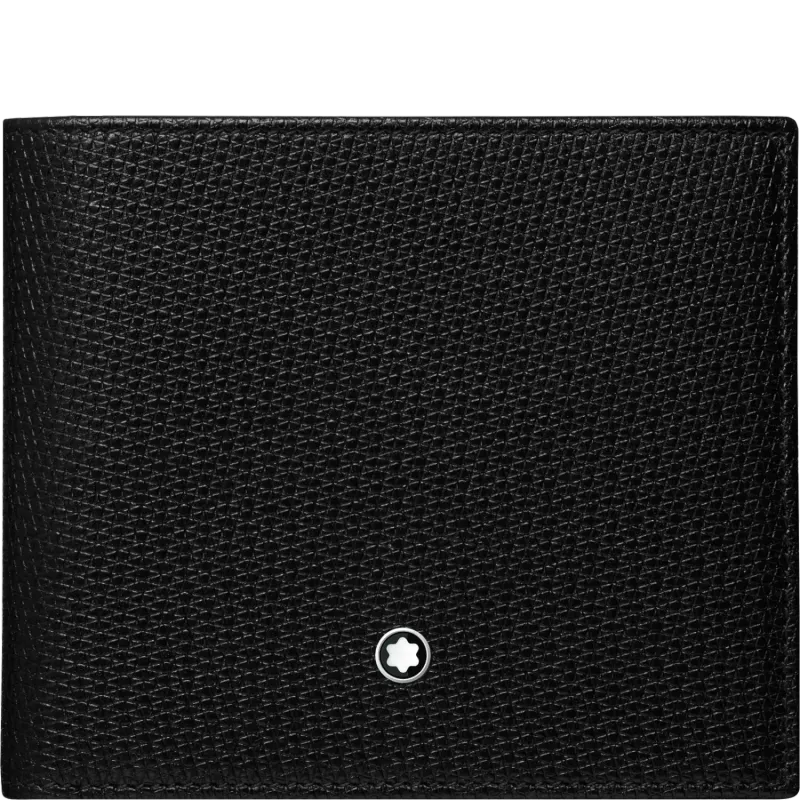 Montblanc LEATHER MEISTERSTUCK SELECTION UNICEF WALLET 8 CC BLACK 116313