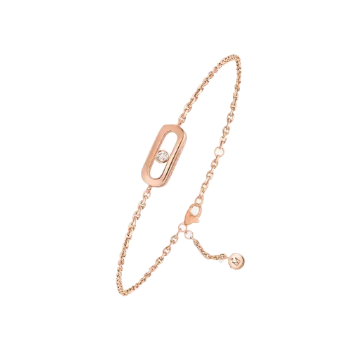 Imagem Pulseira Messika Cares Ouro Rosa com Diamantes