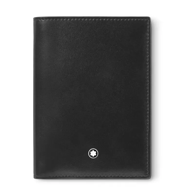 Montblanc Meisterstuck Wallet 4cc Black 198317