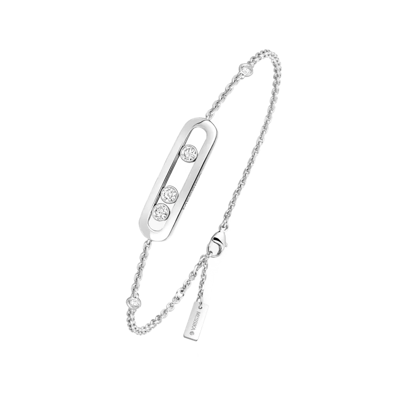 Messika Bracelet Diamant Or Blanc MEK.01.PU.04324.WG
