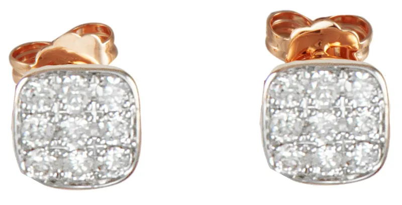 K Di Kuore Brincos com Diamantes 461511