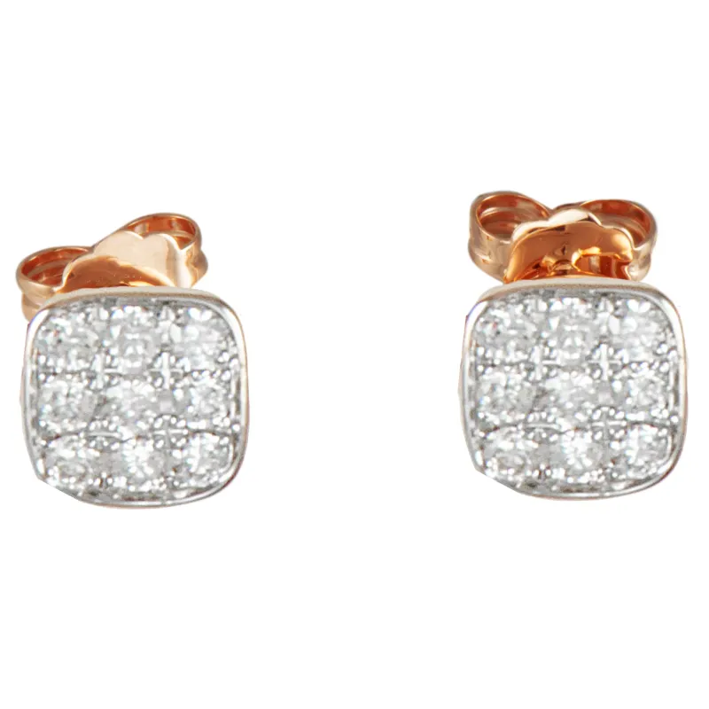 K Di Kuore Brincos com Diamantes 461511