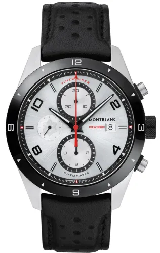 Image Montblanc Timewalker Chronograph Automatic Aço/pele