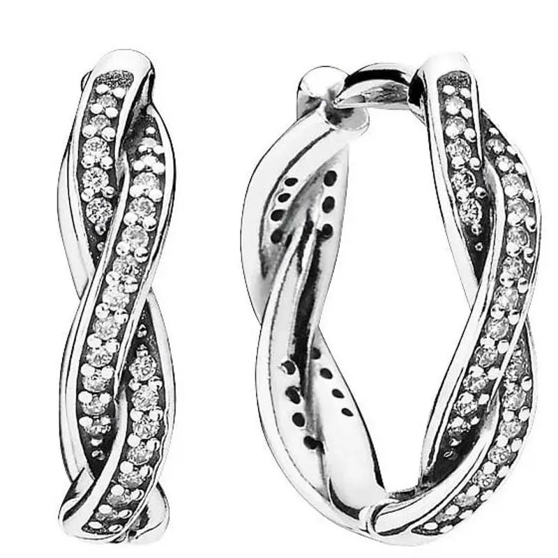 Pandora BRINCOS AG C/ZIRC 2,1g 290576CZ