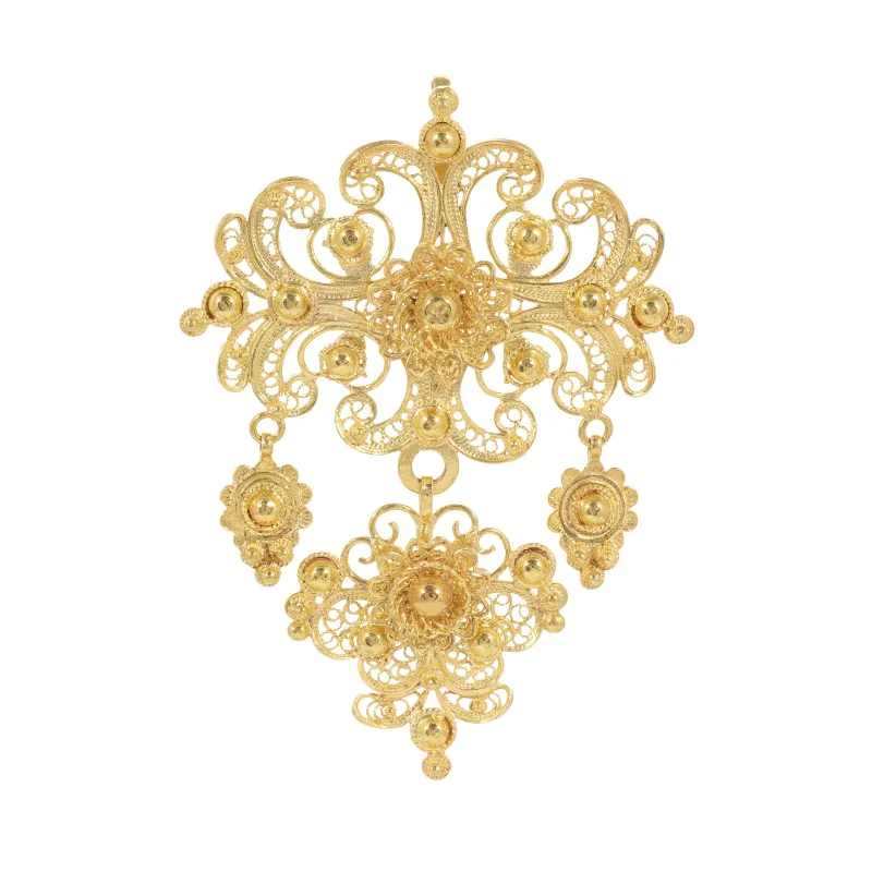 Marcolino Yellow Gold Medal 18MD-OA1009-146