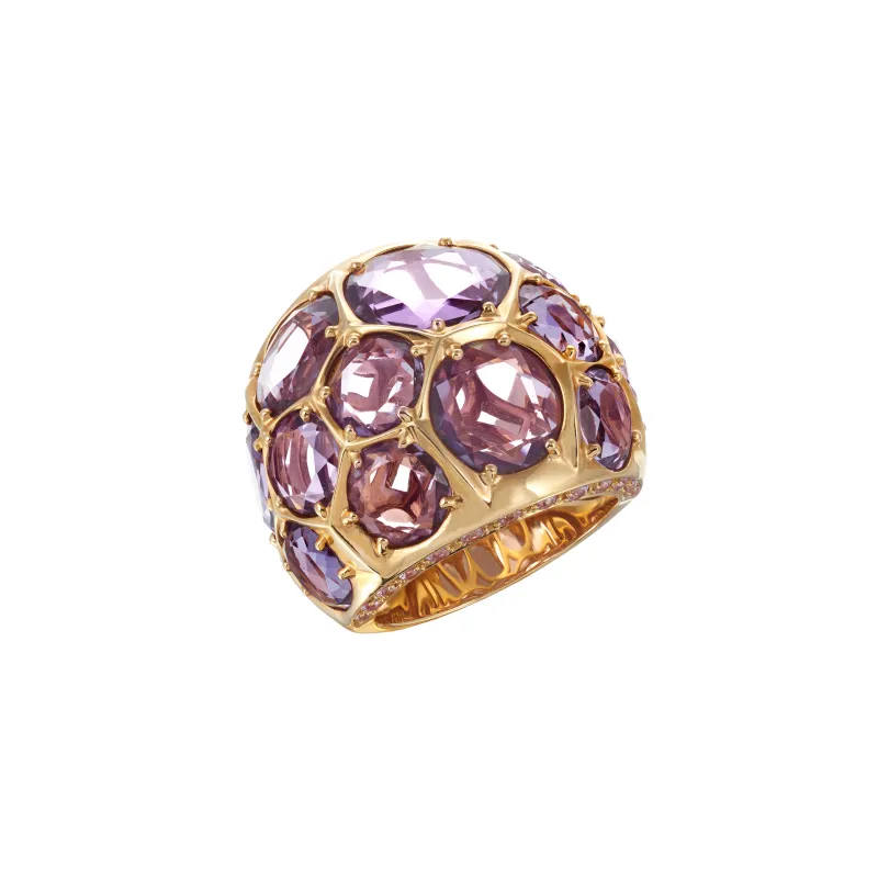 Marcolino Anel Ouro Rosa A174R8AZ