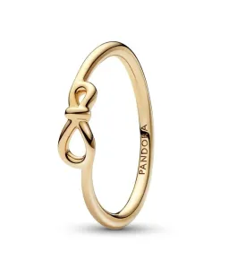 Infinity 14k gold-plated ring                               