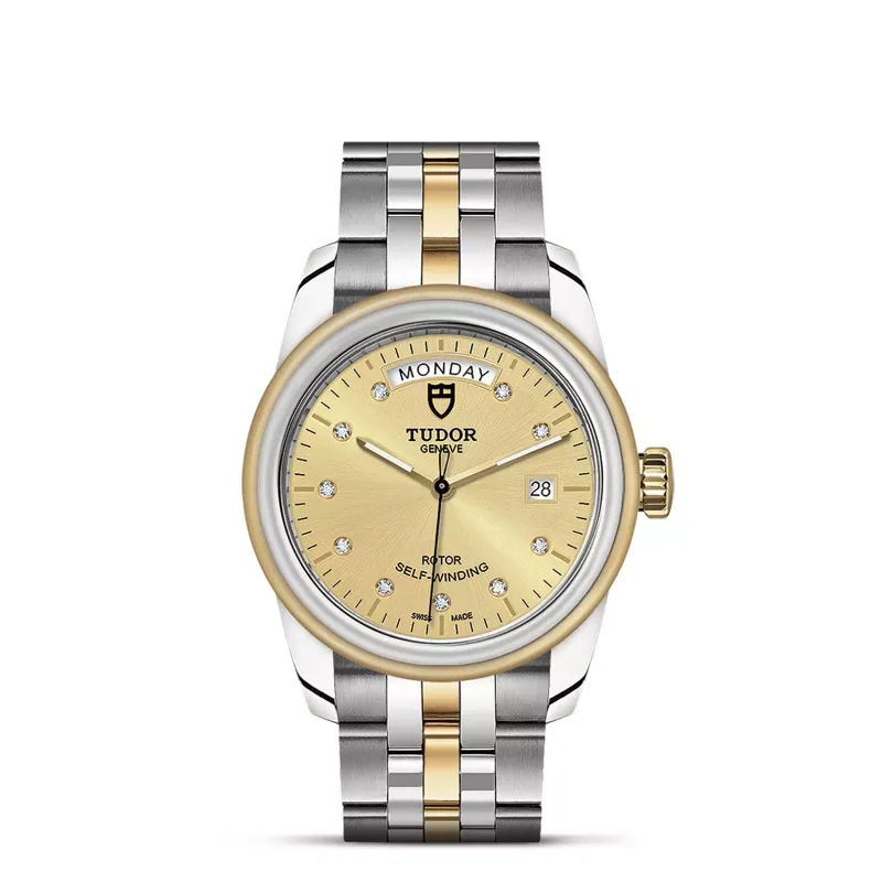 Tudor Glamour Date+Day M56003-0006