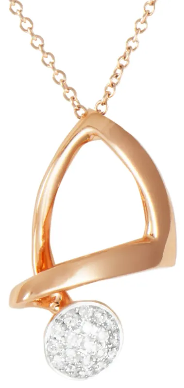 K Di Kuore Colar com Diamantes 451286