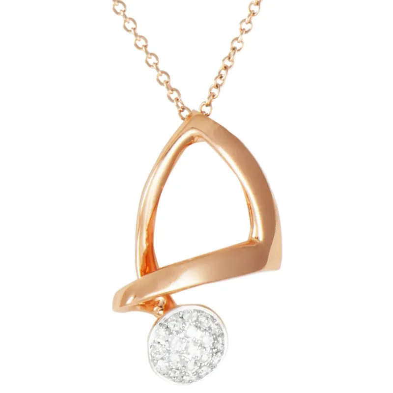 K Di Kuore Necklace with Diamonds 451286