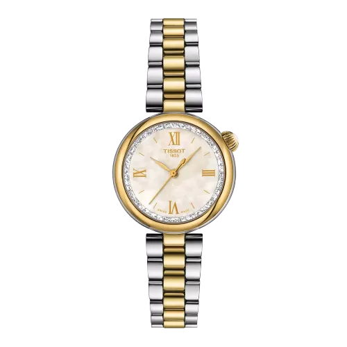 Image Tissot Désir Qtz 28mm MOP/bico yellow