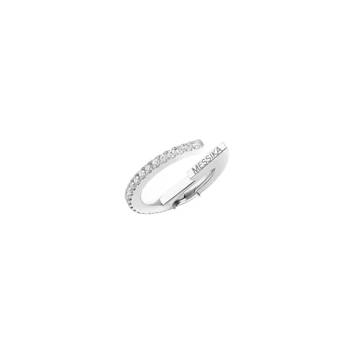 Imagem Brinco Único de Diamante em Ouro Branco Gatsby