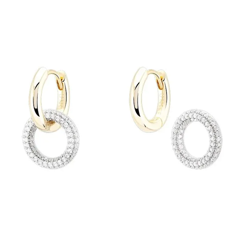 UNIKE Argolas Classy Two Hoops UK.BR.1205.0021