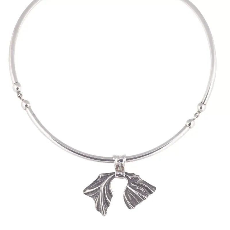 Marcolino Colar em Prata com Laço C6.14