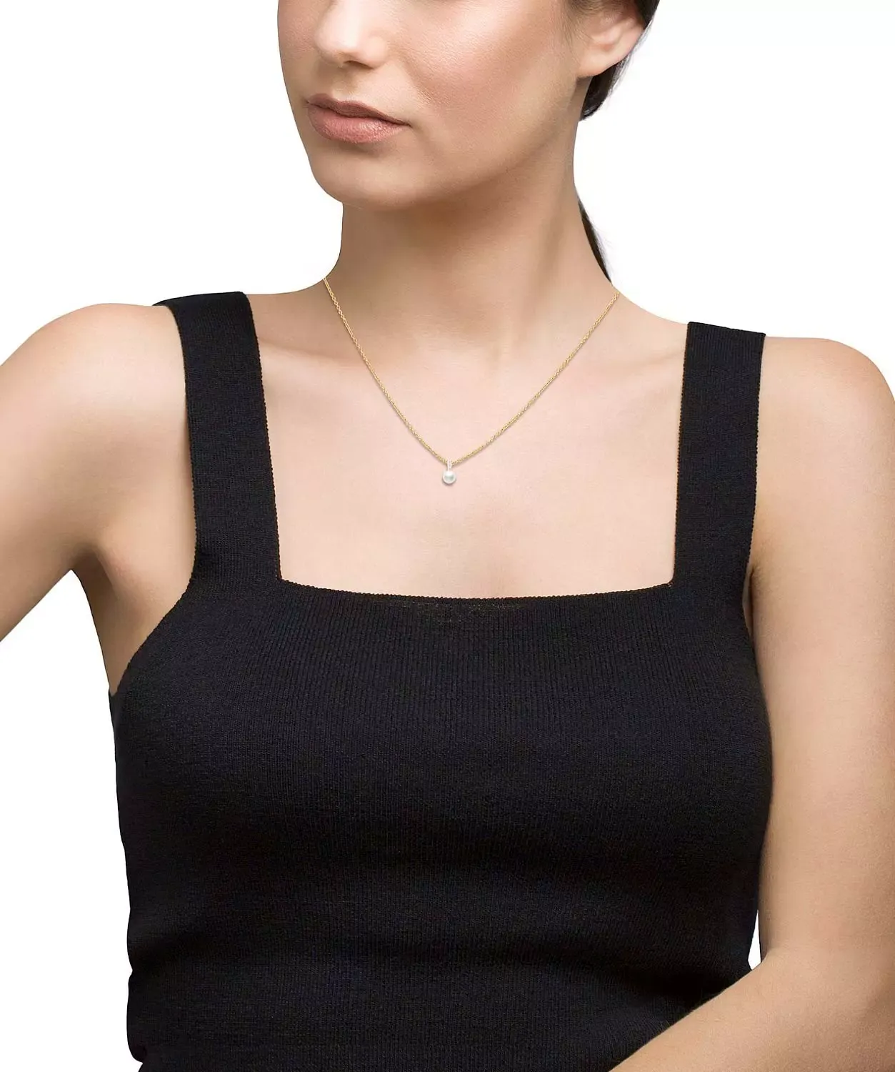 COLAR UNIKE PEARLS GOLD