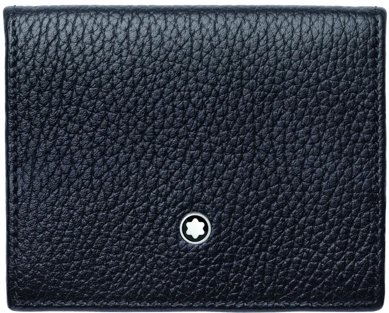 Montblanc LEATHER MEISTERSTÜCK SOFT GRAIN COIN CASE BLK 111126