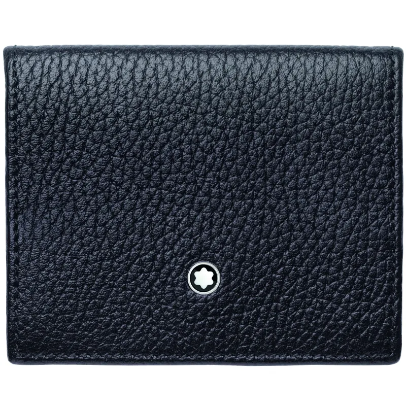 Montblanc LEATHER MEISTERSTÜCK SOFT GRAIN COIN CASE BLK 111126