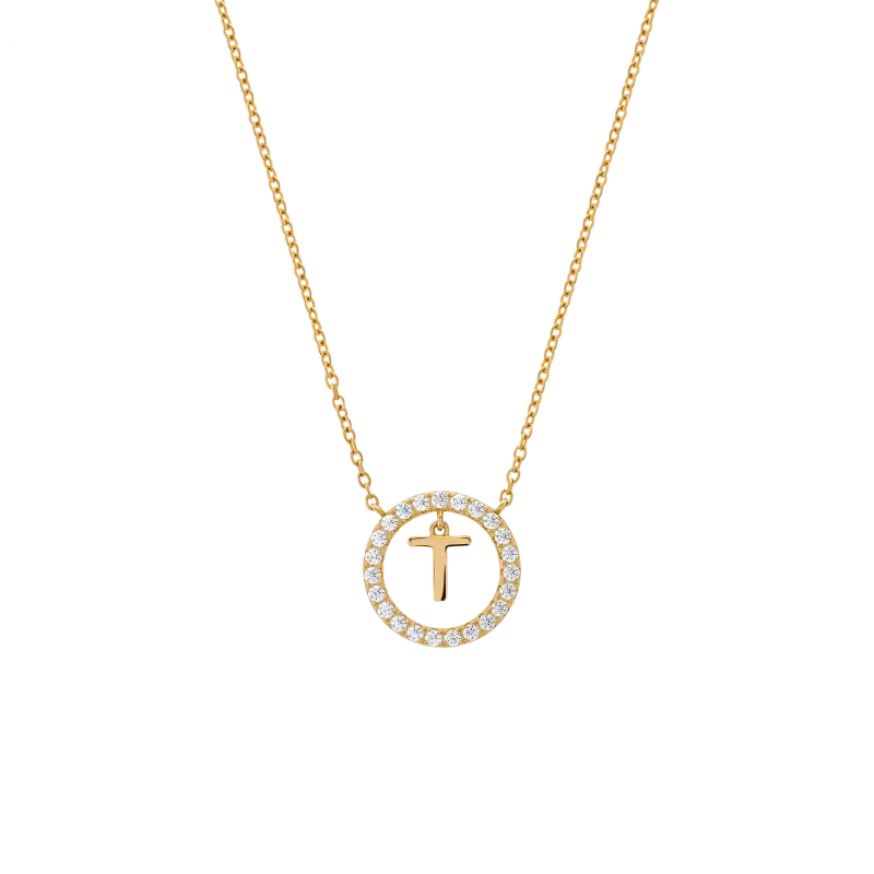 Unike Letter T Necklace UK.CL.1204.0307