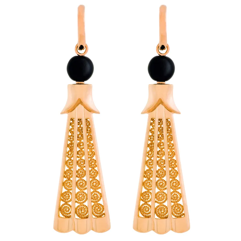 Eleutério BRINCOS OURO AMARELO ELEUTÉRIO BROA0260