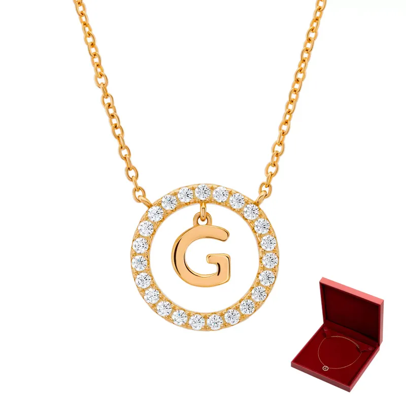 Unike Letter G Necklace UK.CL.1204.0295