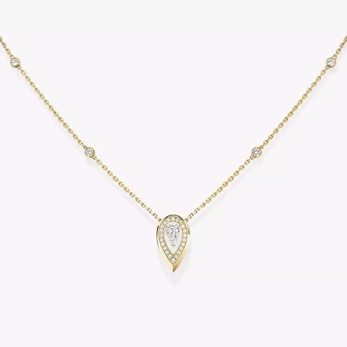 Imagem Colar de Diamantes em Ouro Amarelo