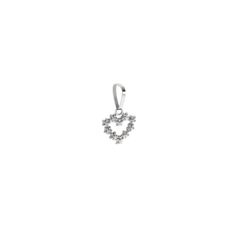 One Energy Heartbloom Silver Charm OJEBC730