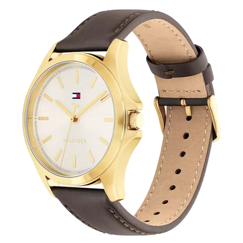Tommy Hilfiger Gold-tone steel watch and bracelet set 2770221