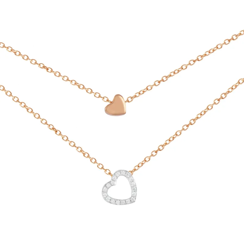 K Di Kuore Colar com Diamantes 451489
