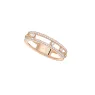 Pink gold ring with diamonds Move Romane MEK.01.AN.7080.PG.
