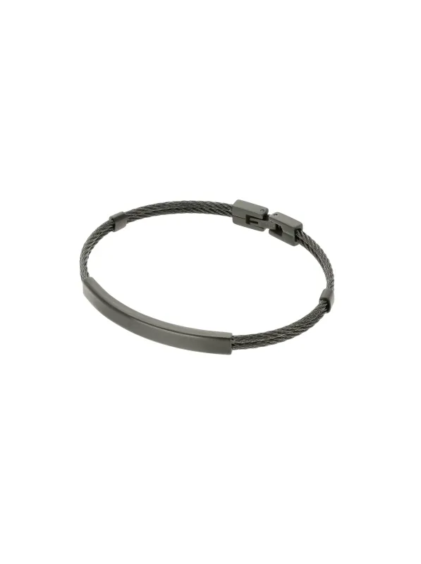 One Endurance Black Bracelet OAMB4208SP