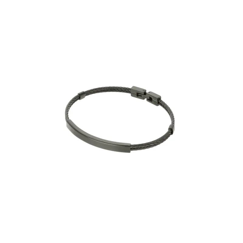 One Endurance Black Bracelet OAMB4208SP