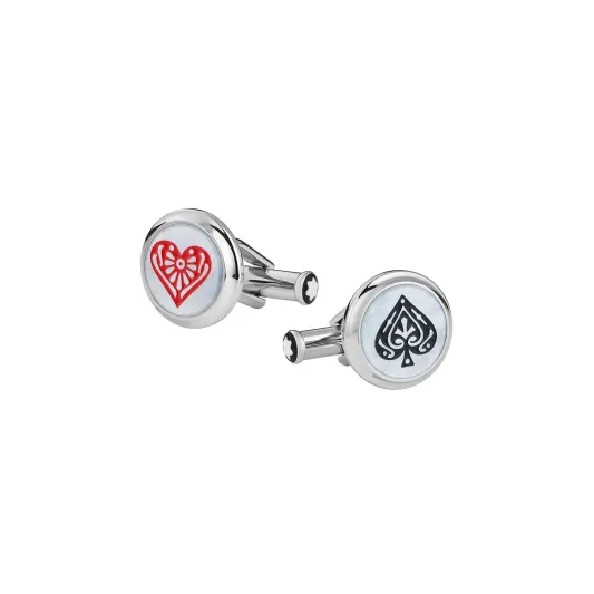 Montblanc Cufflinks Tribute ´´Around The World In 80 Days´´ 128386