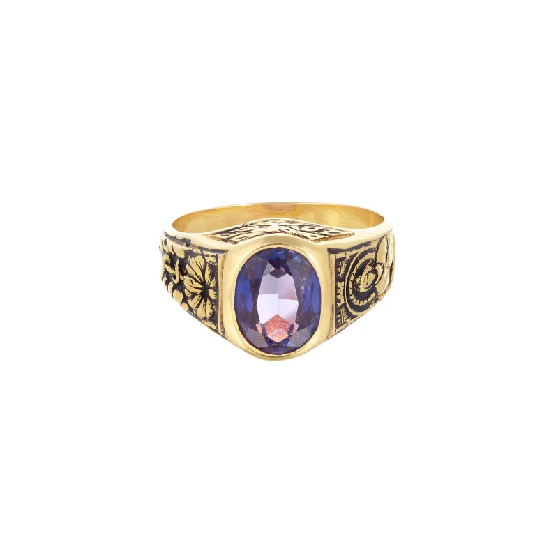 Marcolino Turquoise Yellow Gold Course Ring 301174