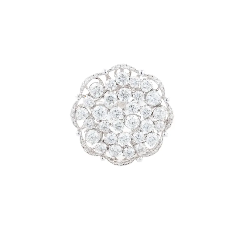 Marcolino Anel Ouro Branco AN14540