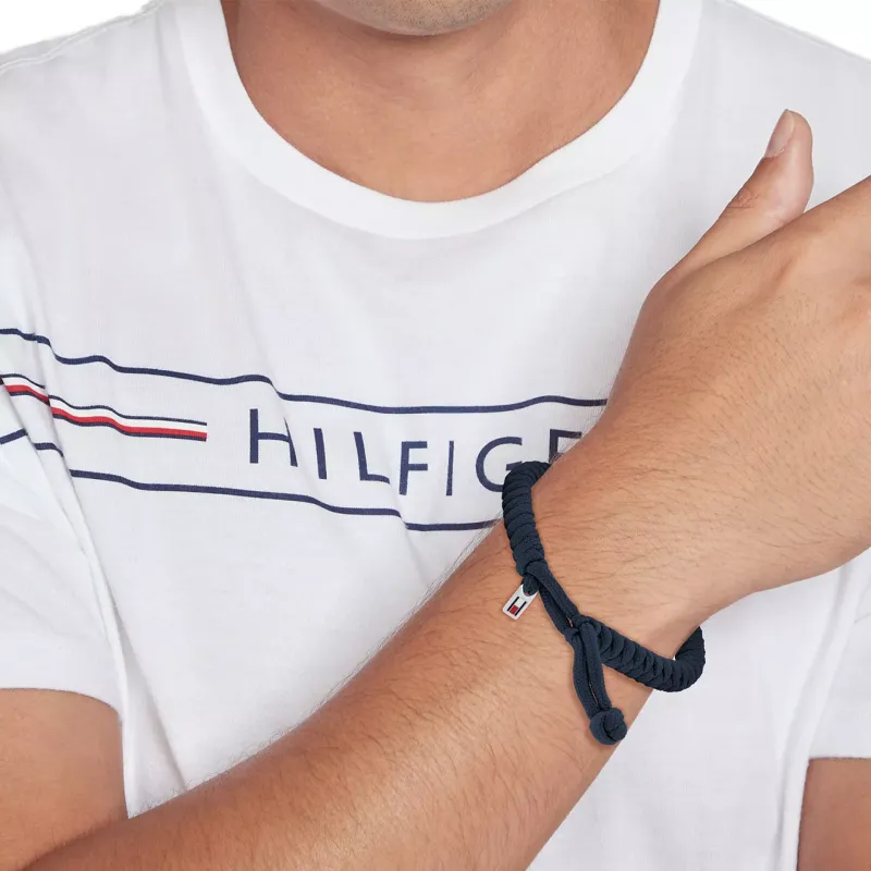 Tommy Hilfiger Pulseira Azul Nylon 2790592