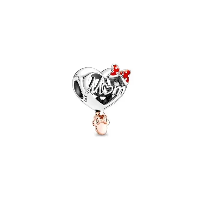Pandora Conta Mulher Pandora Disney Minnie Mom Heart 781142C01