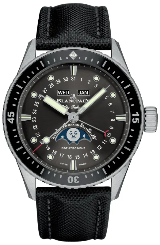 Blancpain Fifty Fathoms Calendário Completo 5054-1110-B52A